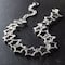 12 Pack: 7.5" Silver Star Charm Bracelet by Bead Landing™